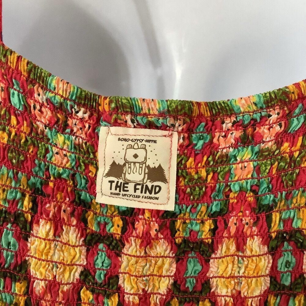 The Find Upcycled Patchwork Colorful Bohemian Hip… - image 6